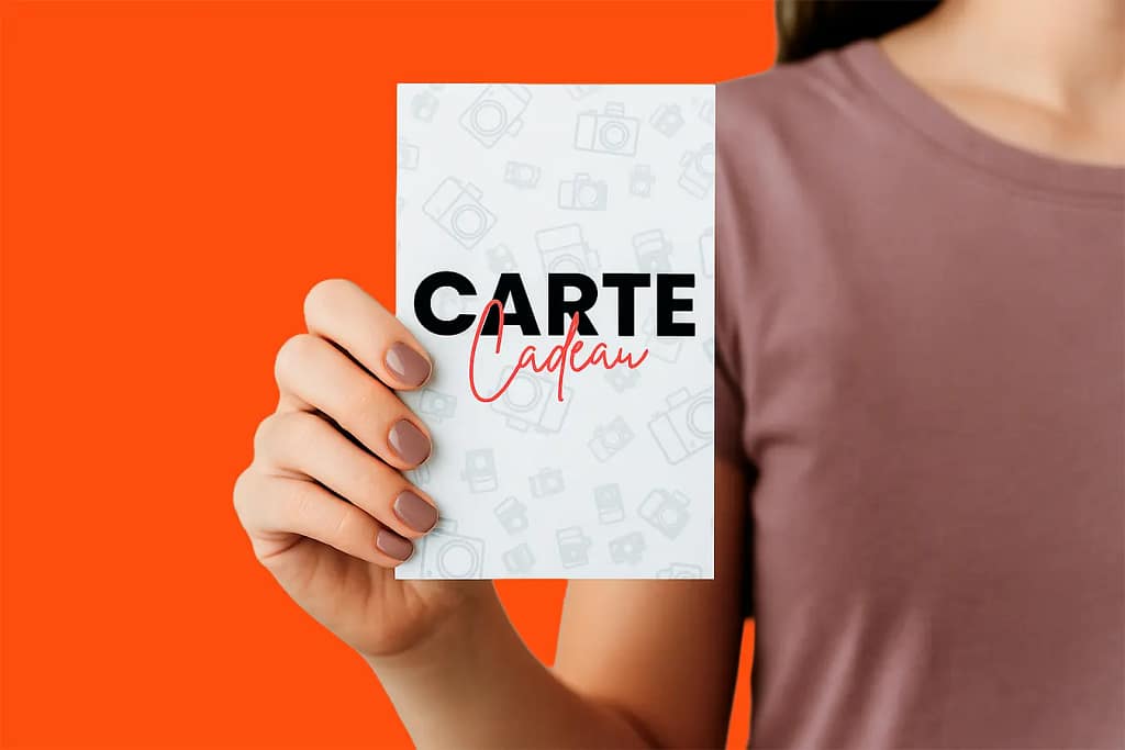 Photo carte cadeau - Lien vers boutique