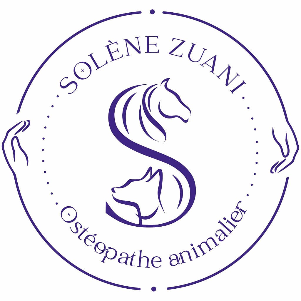 logo solene zuani osteopathe animalier