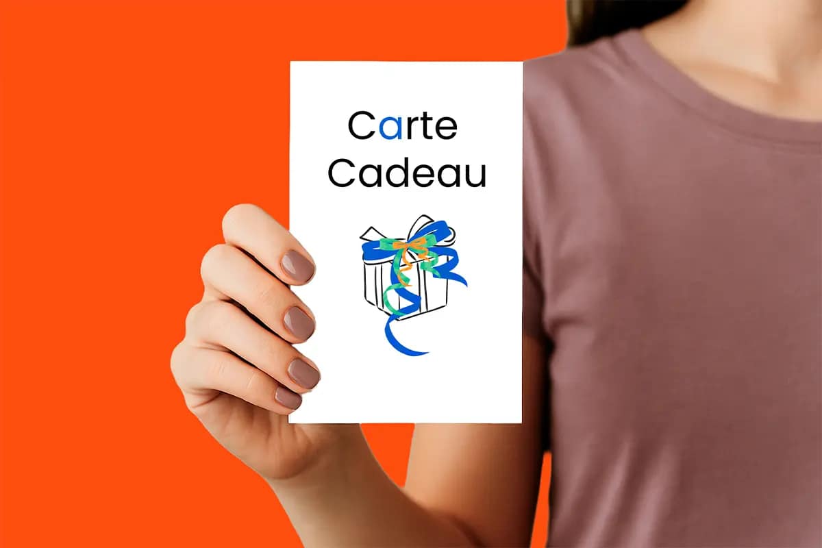 Carte cadeau illustré pour offrir une séance photo pour un animal de compagnie