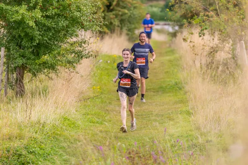 photographe de sport trail