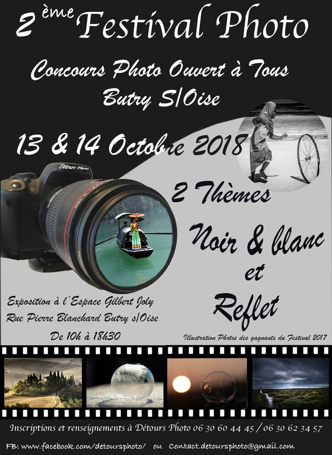affiche 2eme festival photo Butry sur oise